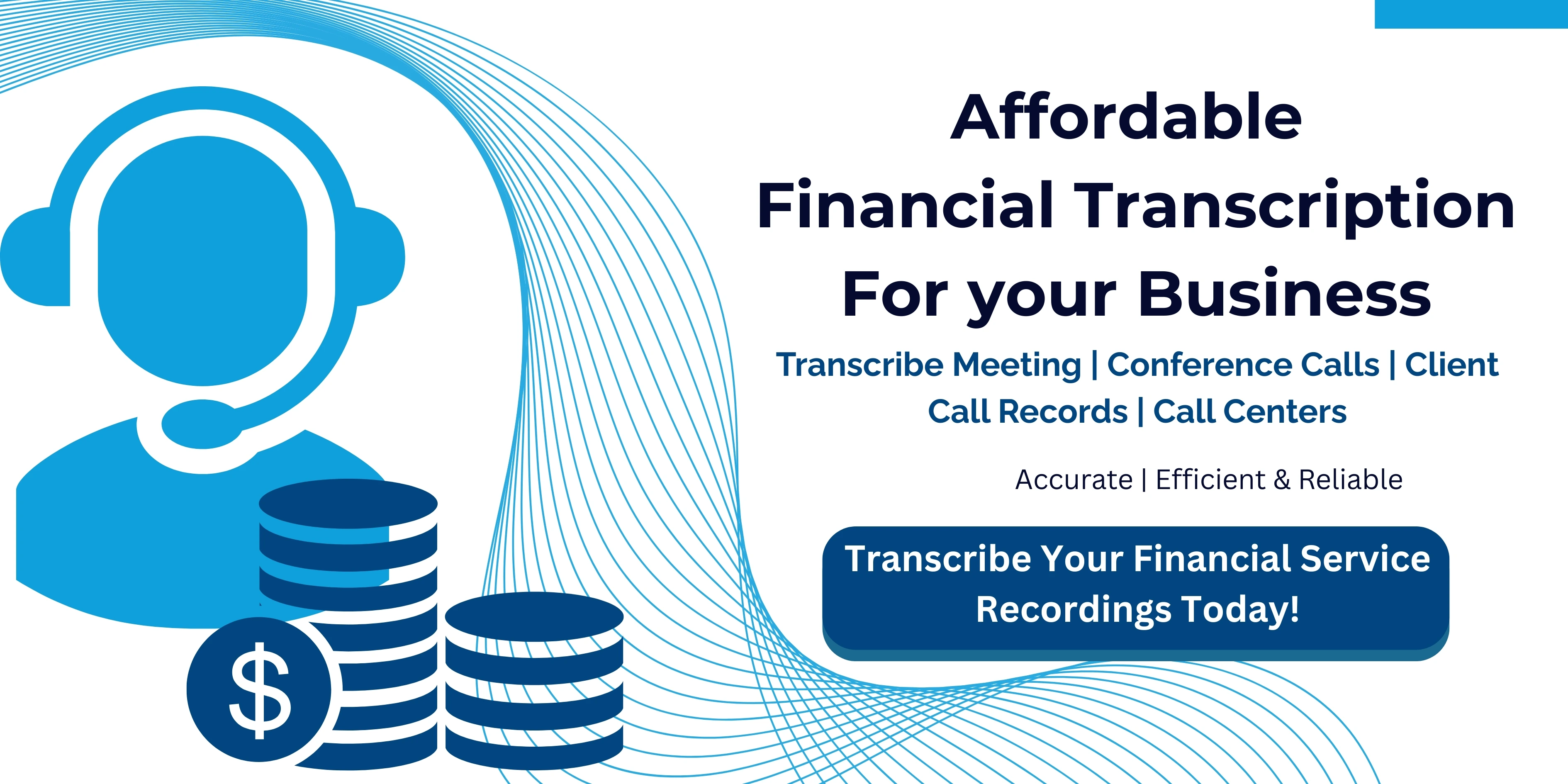 Business Transcription Banner